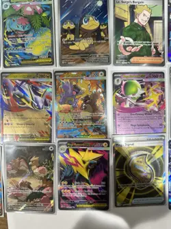Pokemon Mega Evolutions 32 Card Lot - SIR, IR, EX, Trainers, SUPPORT ITEMS - Image 1