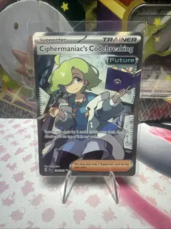 Ciphermaniac's Codebreaking 198/162 SV05 Temporal Forces Holo Pokemon TCG Card - Image 1