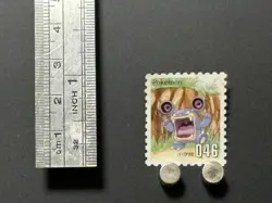 Loudred Pokemon Stamp Card Japanese Shogakukan Nintendo Game Anime TCG 9A - Image 2