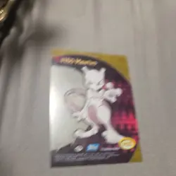 2000 Topps Pokemon #150 MewTwo CP5 TV Animation Transparent Card - Image 5