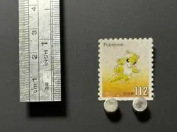 Sandshrew Pokemon Stamp Card Japanese Shogakukan Nintendo Game Anime TCG 9A - Image 2