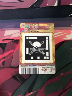 one piece roronoa zoro ar carddass 2 gold card - Image 2