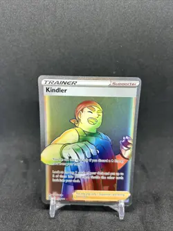 Kindler Rainbow Rare 179/172 Brilliant Stars Full Art Pokemon Card NM Near Mint - Image 1