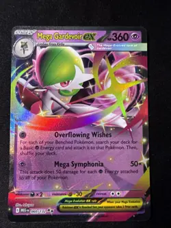 Mega Gardevoir ex 60/132 Mega Evolution - Double Rare Pokemon Card - NM/Mint - Image 1