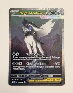 Mega Absol EX - Pokemon Card - 180/132 - Special Illustration Rare - MINT - Image 1