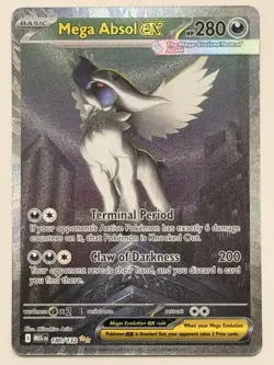 Mega Absol EX - Pokemon Card - 180/132 - Special Illustration Rare - MINT - Image 2