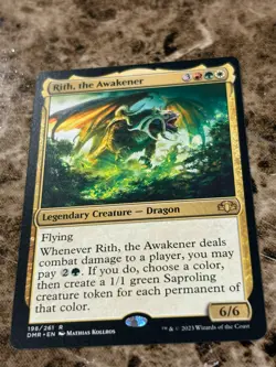 RITH, THE AWAKENER Magic MTG Dominaria Remastered - Image 1