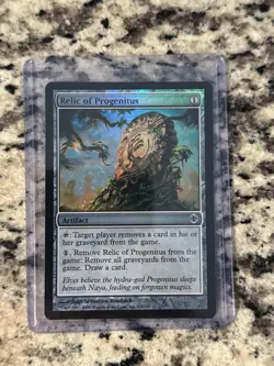 Relic of Progenitus - Foil Magic mtg Light Play, English Modern Masters x1 - Image 1
