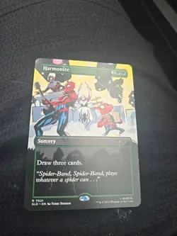 MTG Spider-Man HARMONIZE 7021 SECRET LAIR DROP NONFOIL RARE - Image 1