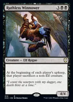 2x Ruthless Winnower Kaldheim Commander MP MTG - Image 1