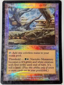 Nantuko Monastery - FOIL - Judgment - Magic the Gathering MTG Nice! - Image 1