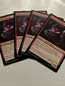 x4 Redcap Heelslasher (C) MTG March Of The Machine MOM - Image 1