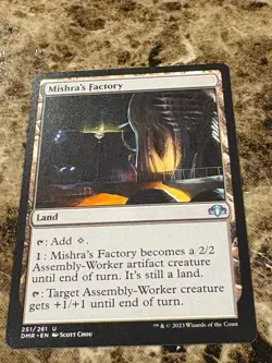 MISHRA'S FACTORY Magic MTG Dominaria Remastered - Image 1
