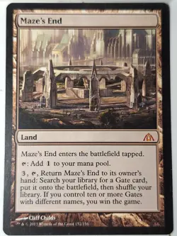 Maze's End - Dragon's Maze - Magic the Gathering MTG Nice! - Image 1