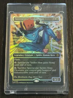 MTG Bombastic Bag Man Spectacular Spider-Man 0236 Card AND Comic Variant - Image 2