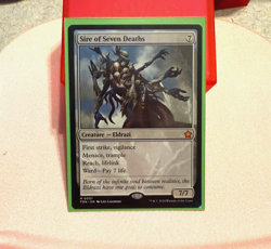 Sire of Seven Deaths Foundations NM Foundations MtG - Magic The Gathering - Image 1