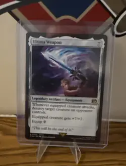 Mtg Final Fantasy Ultima Weapon Legendary Artifact # 0563 FIN R 0563 - Image 1