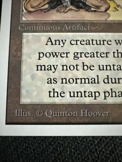 MTG Magic the Gathering UNLIMITED MEEKSTONE NM Front LP Back - Image 2