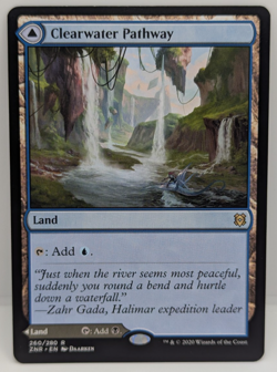 MTG Clearwater Pathway Zendikar Rising Regular NM - Image 1