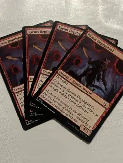 x4 Karsus Depthguard (C) MTG March Of The Machine MOM - Image 1