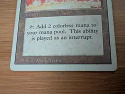 Sol Ring Magic the Gathering Revised Edition MP/HP Regular Card MTG TCG - Image 3