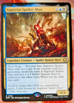 2025 MTG MARVEL'S SPIDER-MAN #0155 SUPERIOR SPIDER-MAN - Image 1