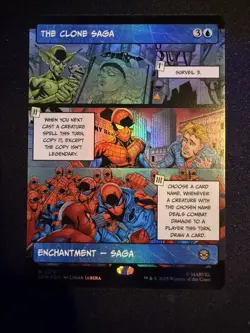 The Clone Saga - Borderless Foil - Spider-Man - NM - MTG Magic - 0219 - Image 1
