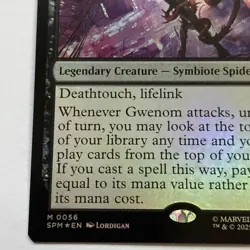 Gwenom, Remorseless Foil Marvel's Spider-Man NM MTG - Image 4