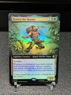 Kraven the Hunter (Foil) - 0133 - Marvel's Spider-Man MTG - NM/M - English - Image 1