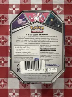 Pokemon TCG: V Heroes Tin - Sylveon V Brand NEW Sealed. 4 Booster Packs. NEW!! - Image 2