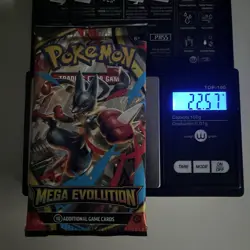 (VERY HEAVY) 22.57g Pokemon TCG Mega Evolution Booster Pack (SEALED)✅ - Image 1