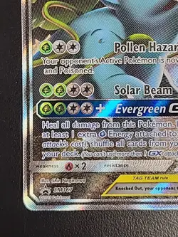 Celebi & Venusaur GX LP SM167 Sun & Moon Promo 167 Pokemon TCG Holo - Image 3