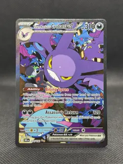 Team Rockets Special Illustration Rare Crobat EX 234/182 Pokemon NM - Image 1