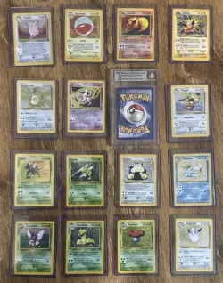 Pokemon Jungle Set 1 - 64 100% Complete Vintage Pokemon Cards Holo WOTC - Image 4