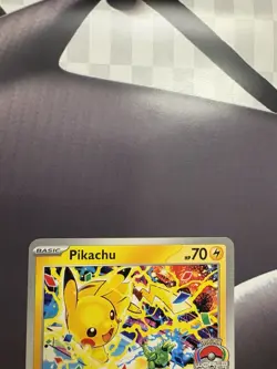 2025 Pokemon World Championships Pikachu Black Star Promo #225 - Image 4