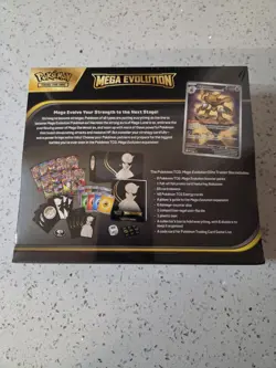 Pokemon TCG Mega Evolutions 2025 Elite Trainer Box (Gardevoir) Sealed IN HAND!! - Image 2