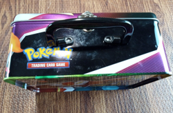 Pokemon Fall Collectors Chest Tin Lunchbox Charizard Pikachu Vivid Voltage EMPTY - Image 3