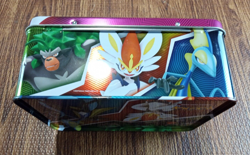 Pokemon Fall Collectors Chest Tin Lunchbox Charizard Pikachu Vivid Voltage EMPTY - Image 4