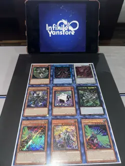 Doom Of Dimensions 1st Edition Secret Rare Uncut Sheet 1 -Yugioh Konami Official - Image 1