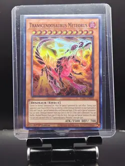 Yugioh! Transcendosaurus Meteorus - WISU-EN002 - Super Rare - 1st Edition Near M - Image 3