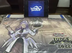 Yugioh Sealed Official Konami Patissciel Couverture Judge 2022 Playmat Brand New - Image 1