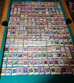 Yugioh Lot of 332 Cards. NO DOUBLES! Some Rares. Mostly Vintage Cards. Read - Image 1