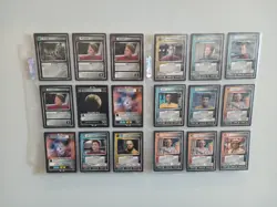 Star Trek CCG: Voyager RARE CARDS ONLY Lot of 60 Some Duplicates - Image 3