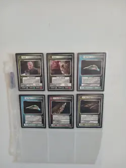 Star Trek CCG: Voyager RARE CARDS ONLY Lot of 60 Some Duplicates - Image 5