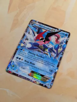 Pokemon TCG Ash-Greninja EX XY Black Star Promo XY133 Holo Card TCG Regular Size - Image 3