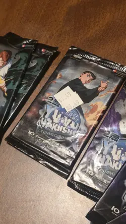 8x Yu Yu Hakusho "Ghost Files" 10-Card Booster Pack FUNimation 2003 New & Sealed - Image 3