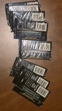 8x Yu Yu Hakusho "Ghost Files" 10-Card Booster Pack FUNimation 2003 New & Sealed - Image 5