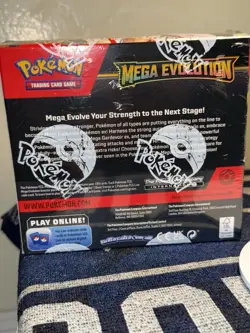 Mega Evolution Booster Box with promo Card, Pokemon center Mega Lucario ETB - Image 4
