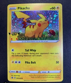 Pikachu - (General Mills) SWSH039 Miscellaneous Cards & Products Holo - Image 1