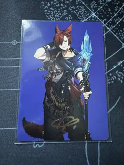 G'raha Tia, Scion Reborn GOLD STAMPED Art Card 51/53 Final Fantasy FIN MTG Rare - Image 1